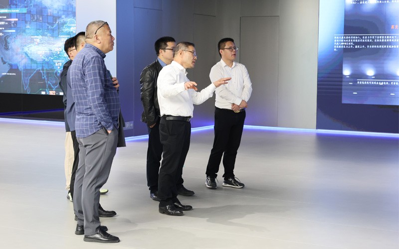 北京化工大学王峥教授访问彩乐园进行产学研技术交流